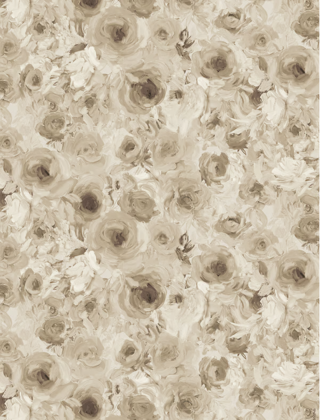 Adama vinyl rug in Tan Rose at Home Smith