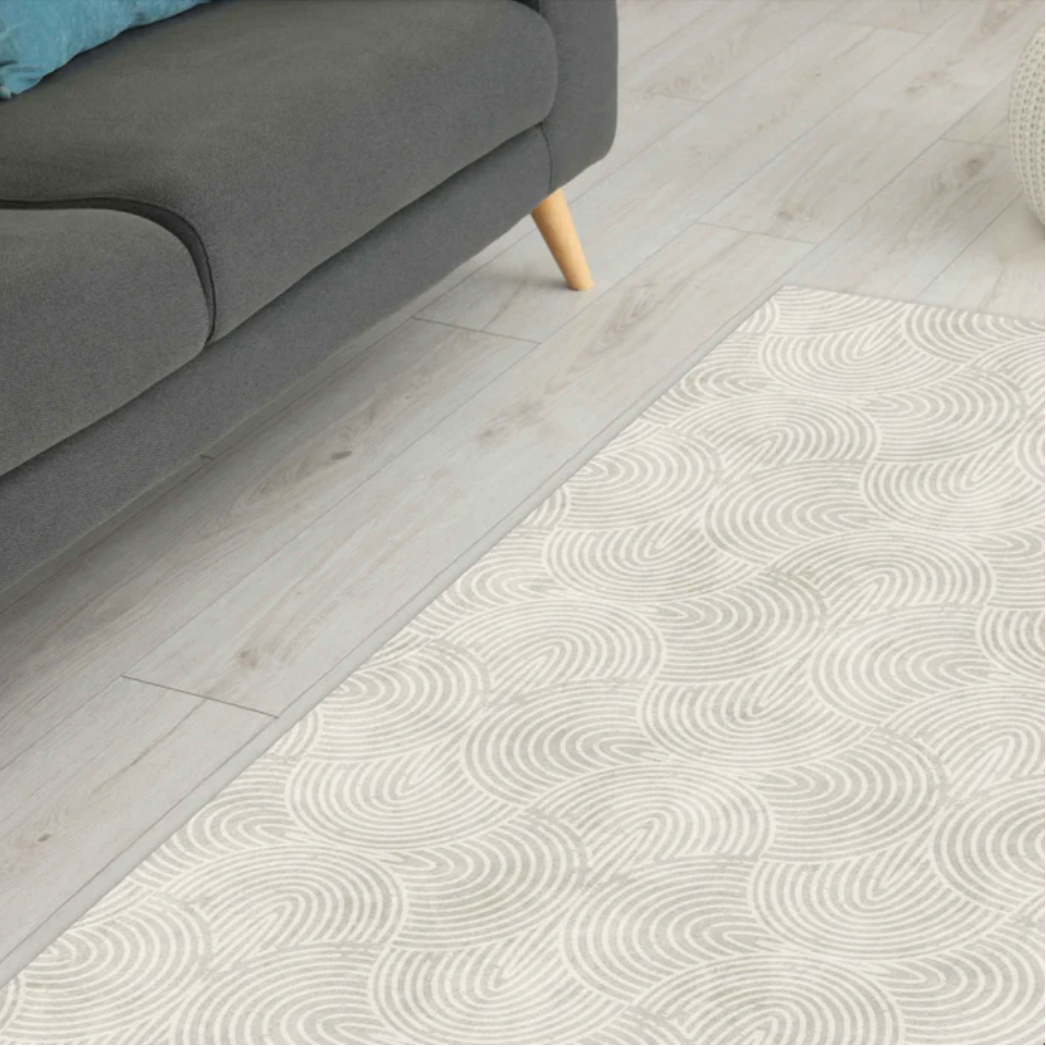 Adama Aura Vinyl Rug in 3 Colours at Home Smith