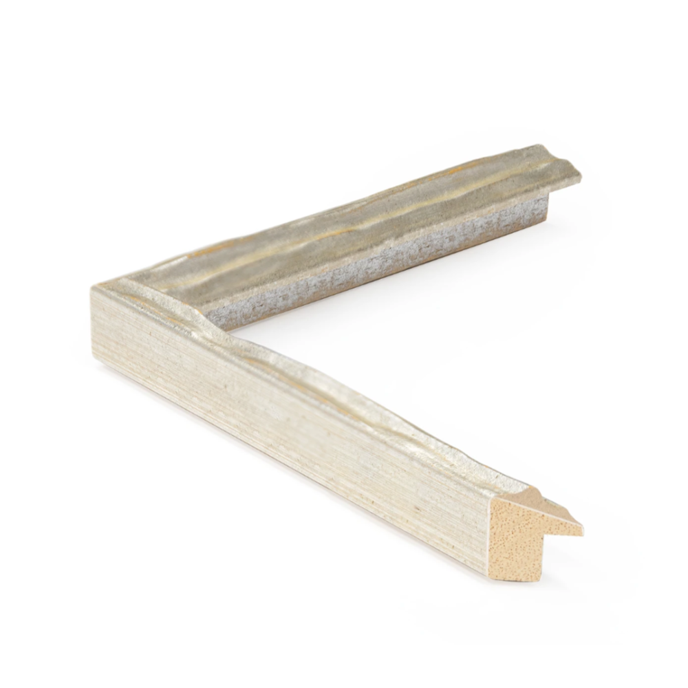 Warm Silver Wood Frame for English Architectural Watercolour Prints at Home Smith
