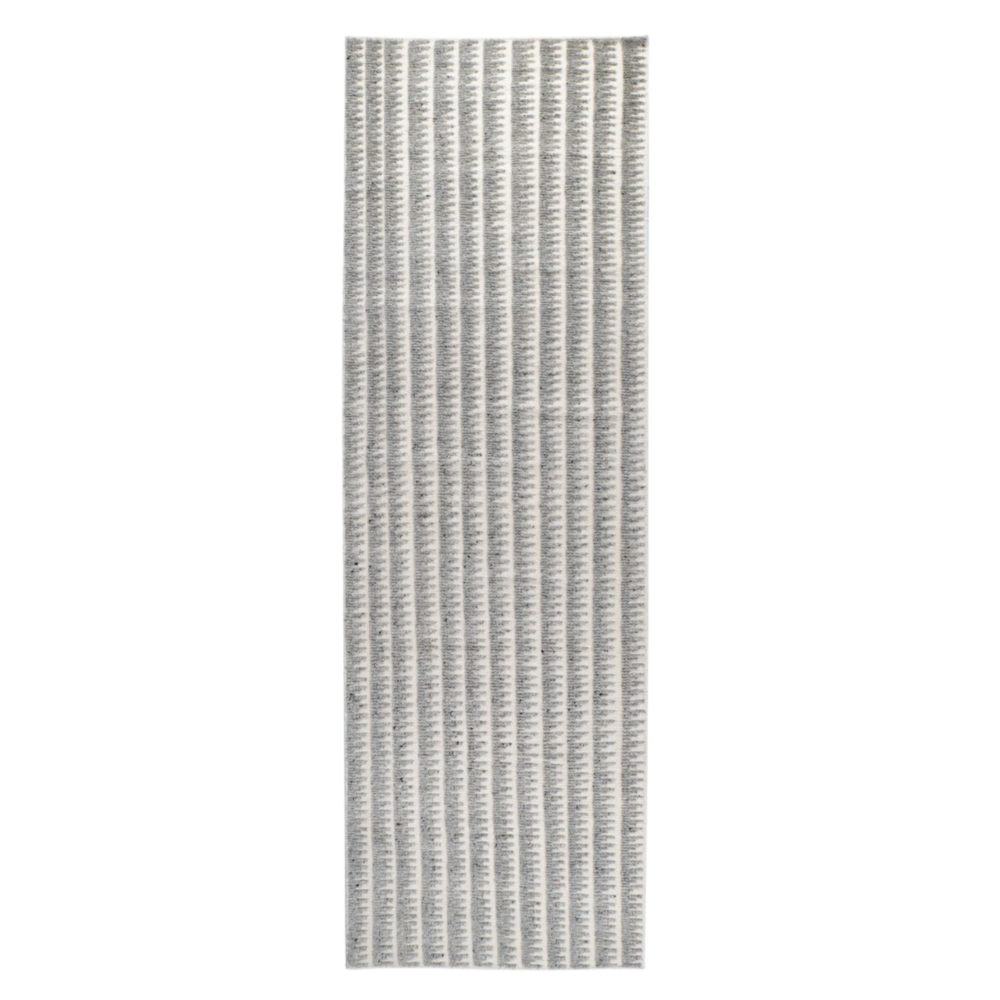Tapis en laine noué à la main Numa charbon