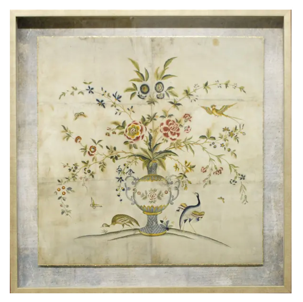 Chinoiserie in Blue Framed Art Print at Home Smith