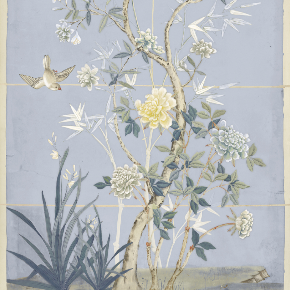 Detail of Chinoiserie Scenic Series II at Home Smith