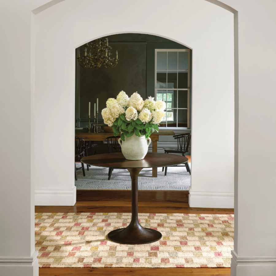 Mosaic Multi Handwoven Jute Rug at Home Smith