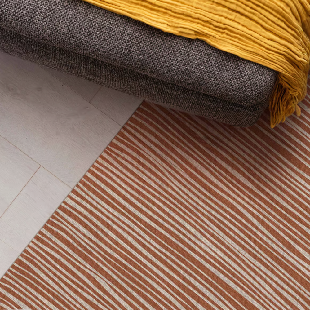Adama Vinyl Rug in Tidalflow at Home Smith
