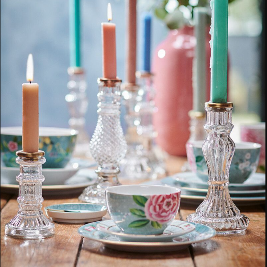 Blushing Birds Blue Porcelain Pastry Plate from Pip Studio at Home Smith