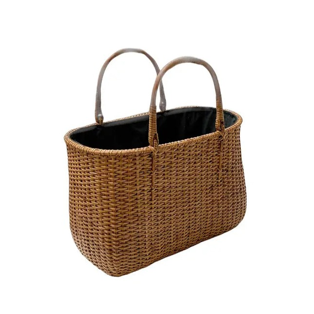 Home Smith Sienna Rattan Basket Cantiq Living Baskets and Storage