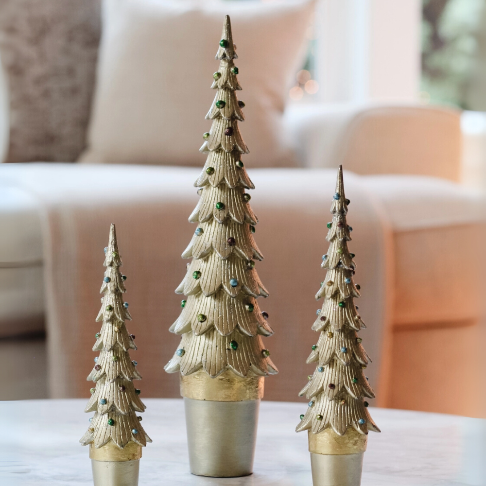 Slim Tannenbaum Tree in Mystik Champagne at Home Smith