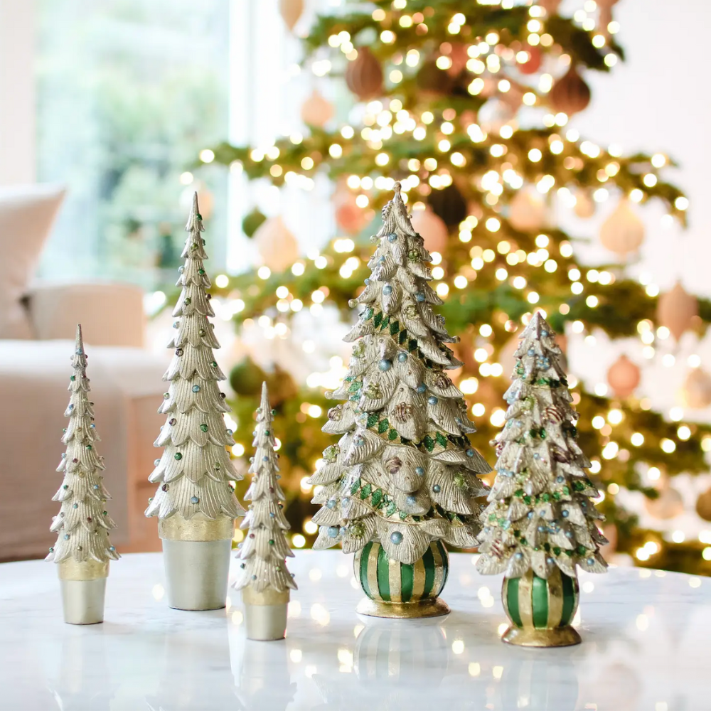 Slim Tannenbaum Tree in Mystik Champagne at Home Smith