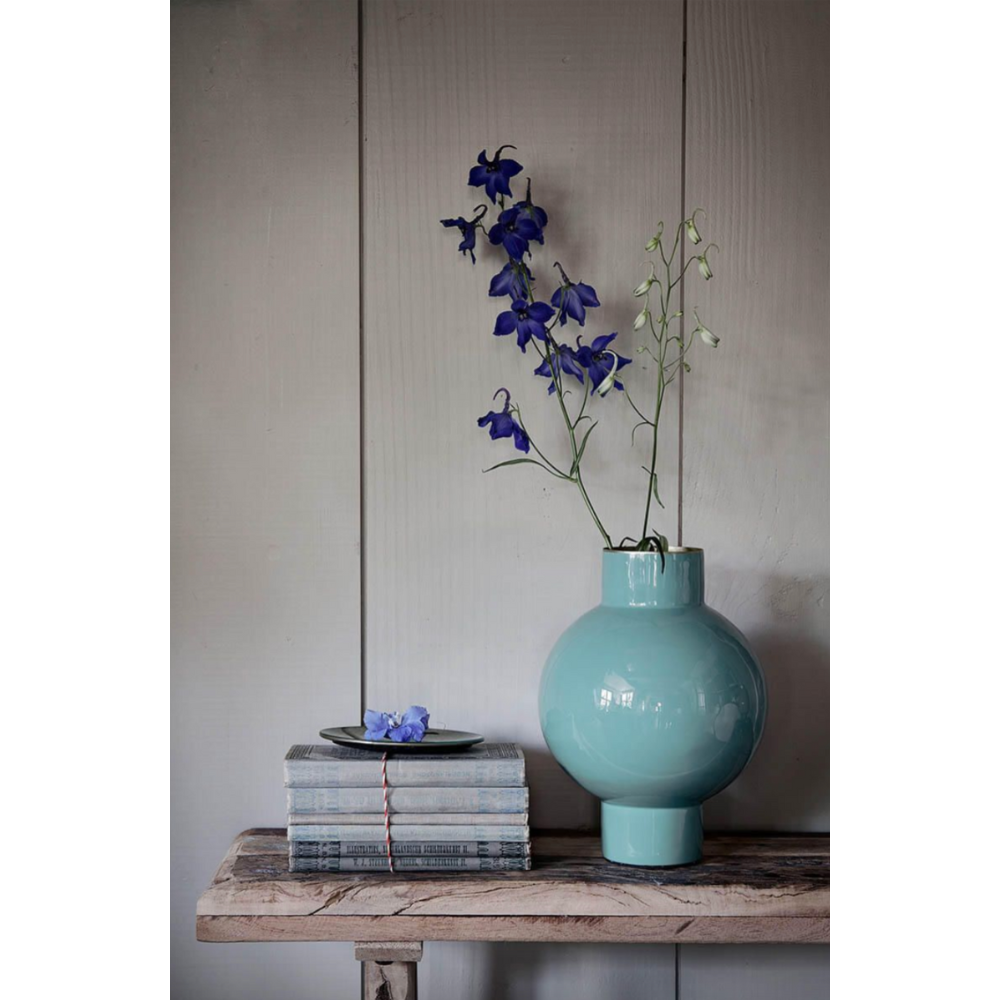 Small Sea Green Pip Studio Vase at Home Smith
