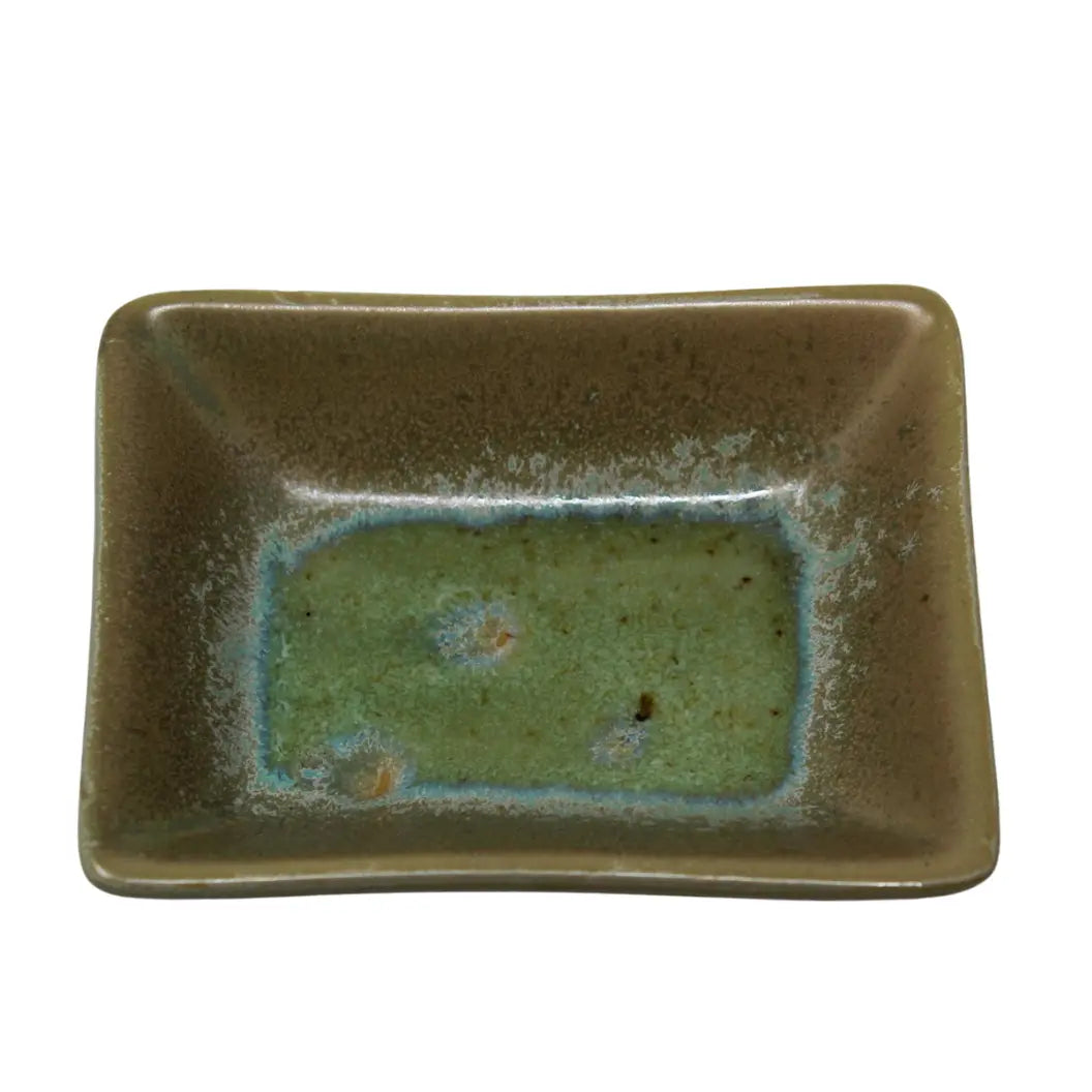 Home Smith Stoneware Dish with Opal Glaze Creative Co-Op Bowls