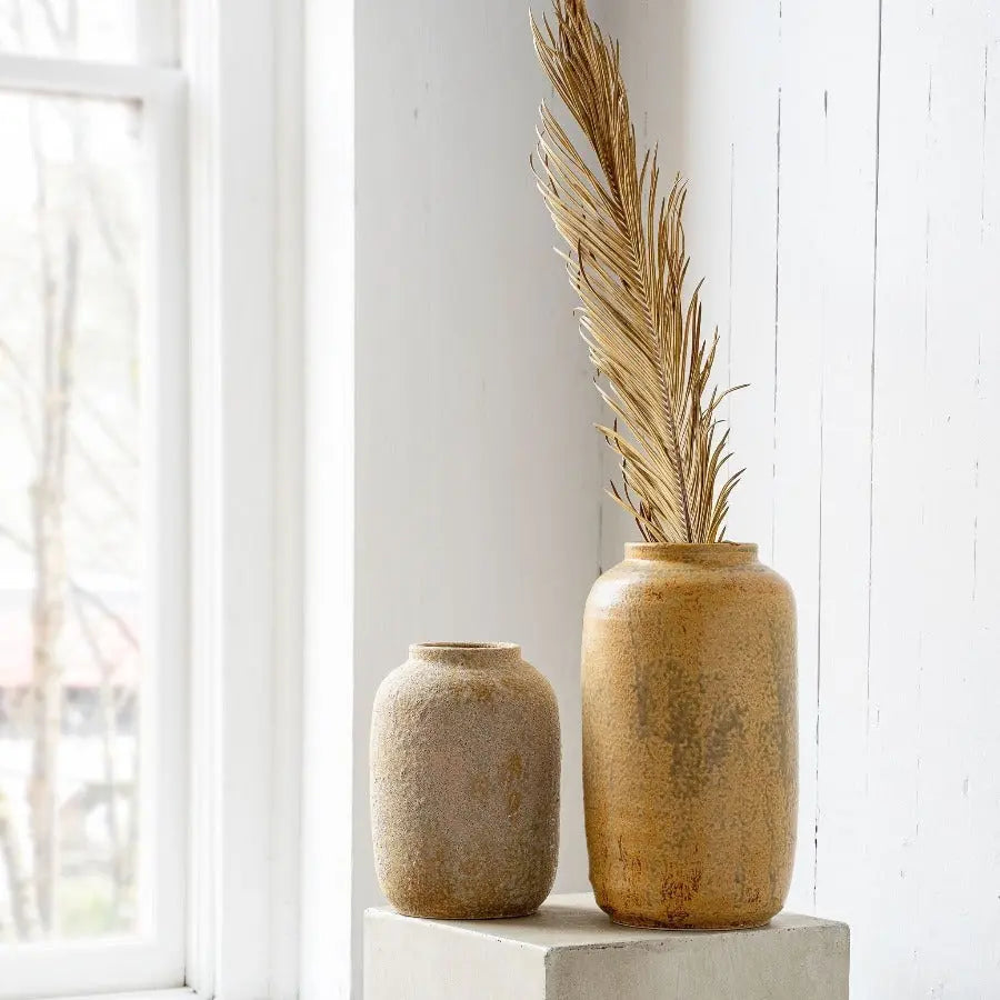 Stoneware Landscape Vases - Home Smith