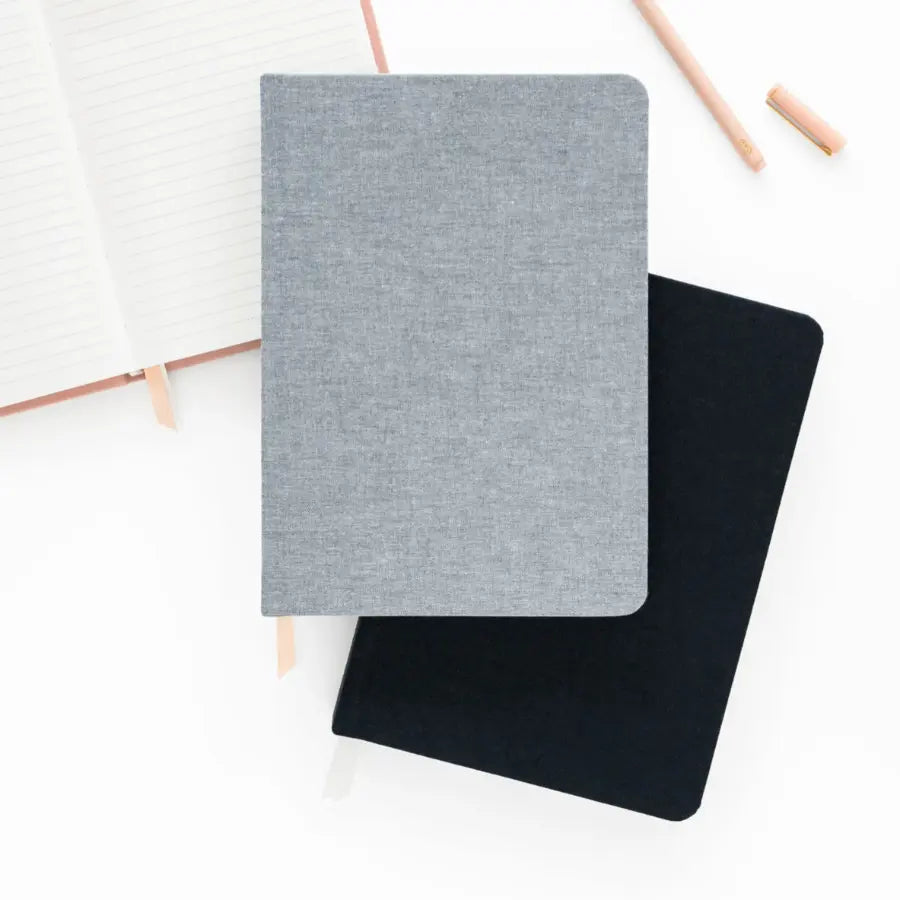 The Tailored Journal in Navy Bookcloth - Home Smith