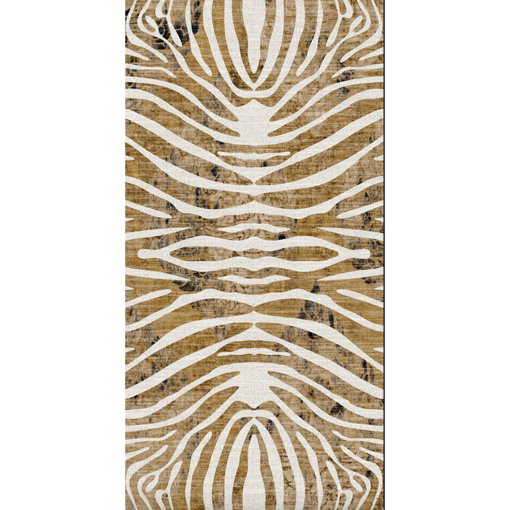Adama Nairobi Rectangular Vinyl Mat Rug in Brown at Home Smith
