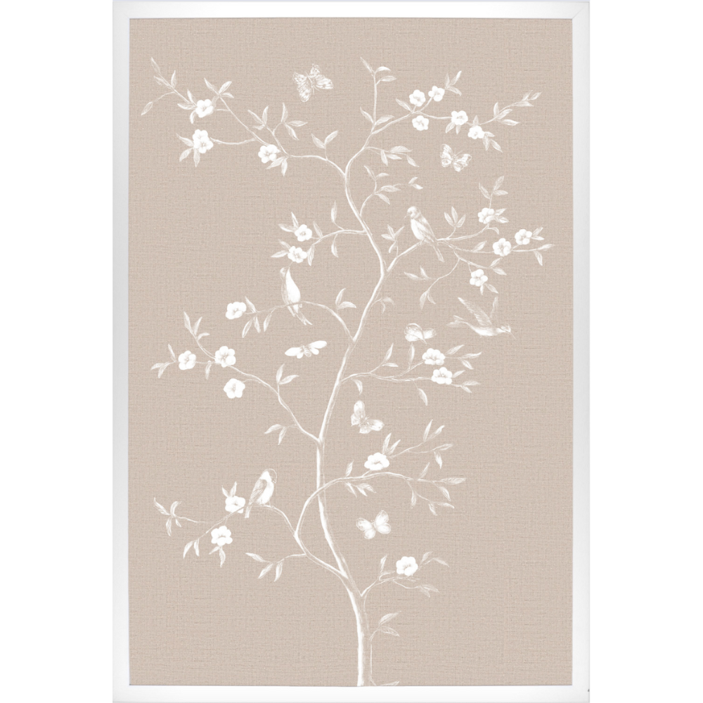 Linen Sanctuary Panel II at Home Smith