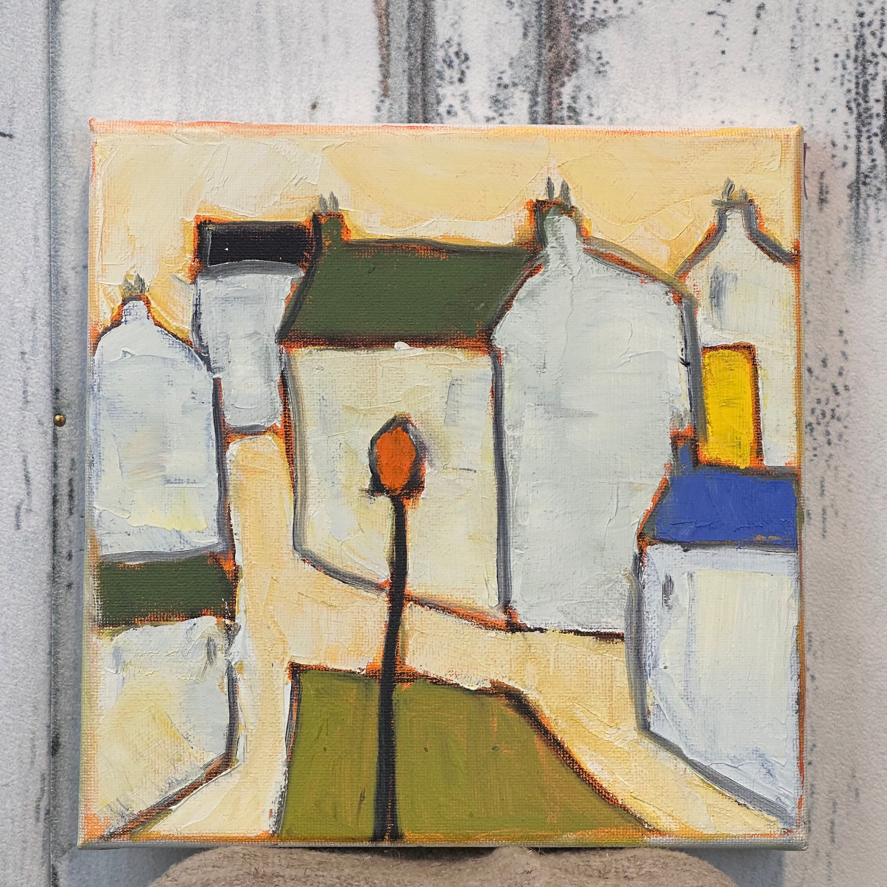 Picture of Village 1 Robin Grindley's original work, oil on canvas