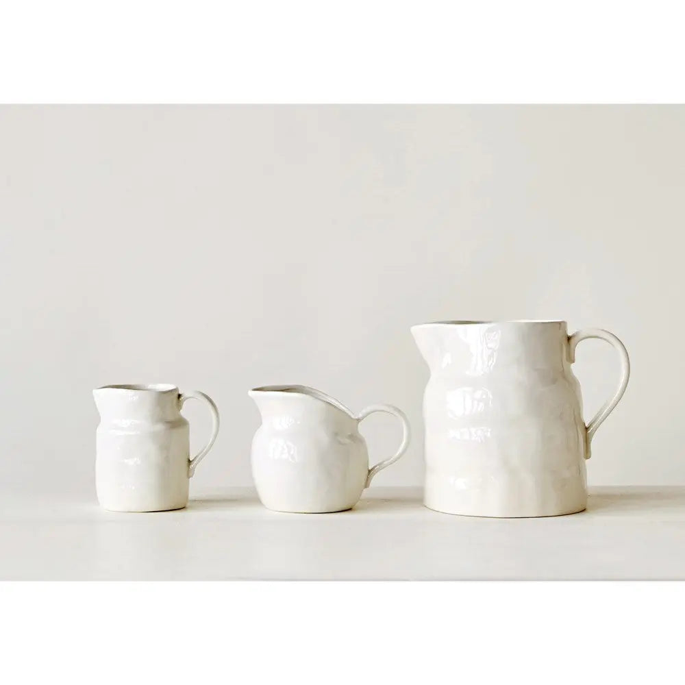 Vintage Reproduction Stoneware Pitchers - Home Smith