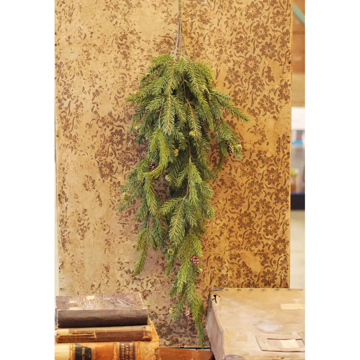 White Spruce Swag with Petite Cones - Home Smith