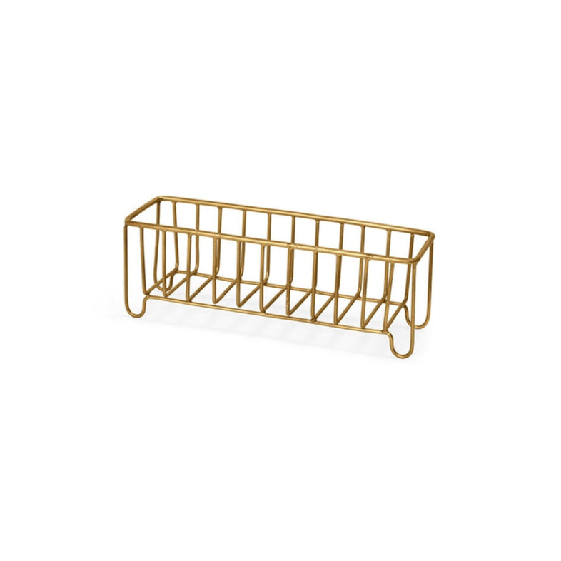 Fog Linen Work Slender Brass Wire Basket at Home Smith