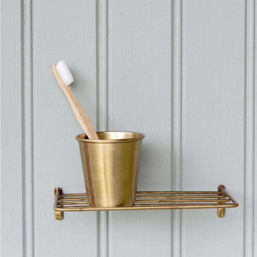 Small Brass Cup from Fog Linen Work at Home Smith