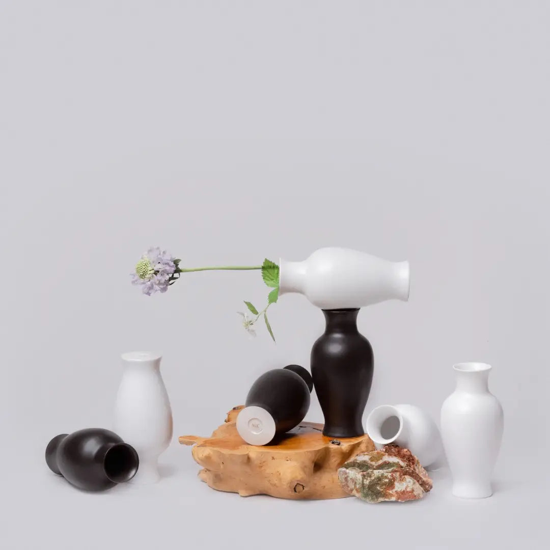 Mini Vase Poire En Porcelaine