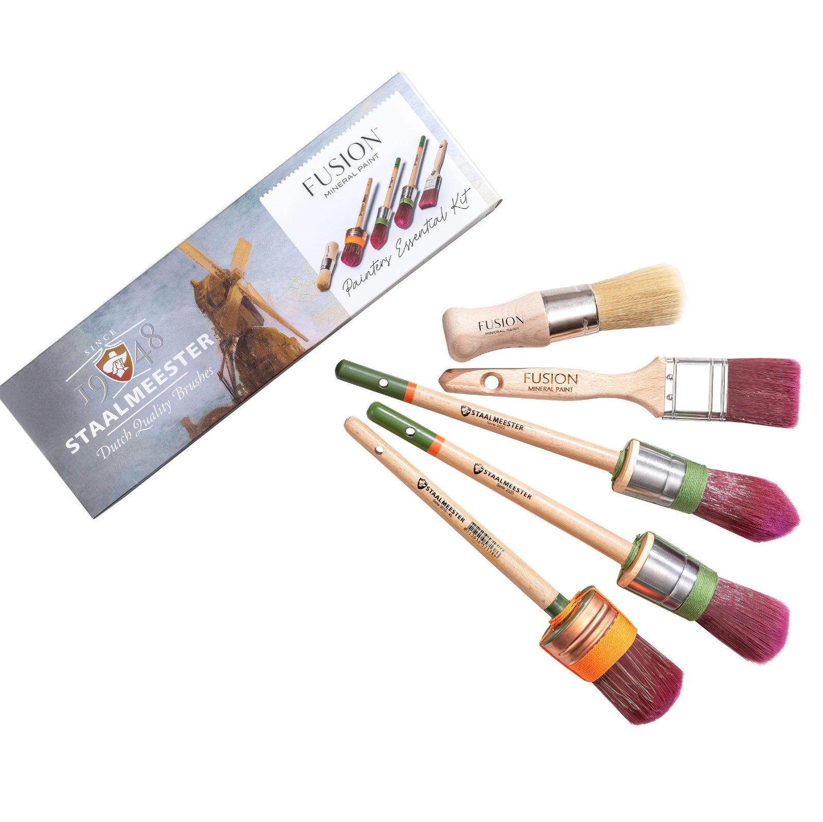 Staalmeester Fusion Painters Essentials Brush Kit at Home Smith