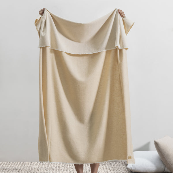 Jeté italien à chevrons