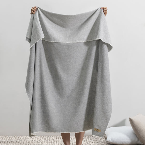 Jeté italien à chevrons