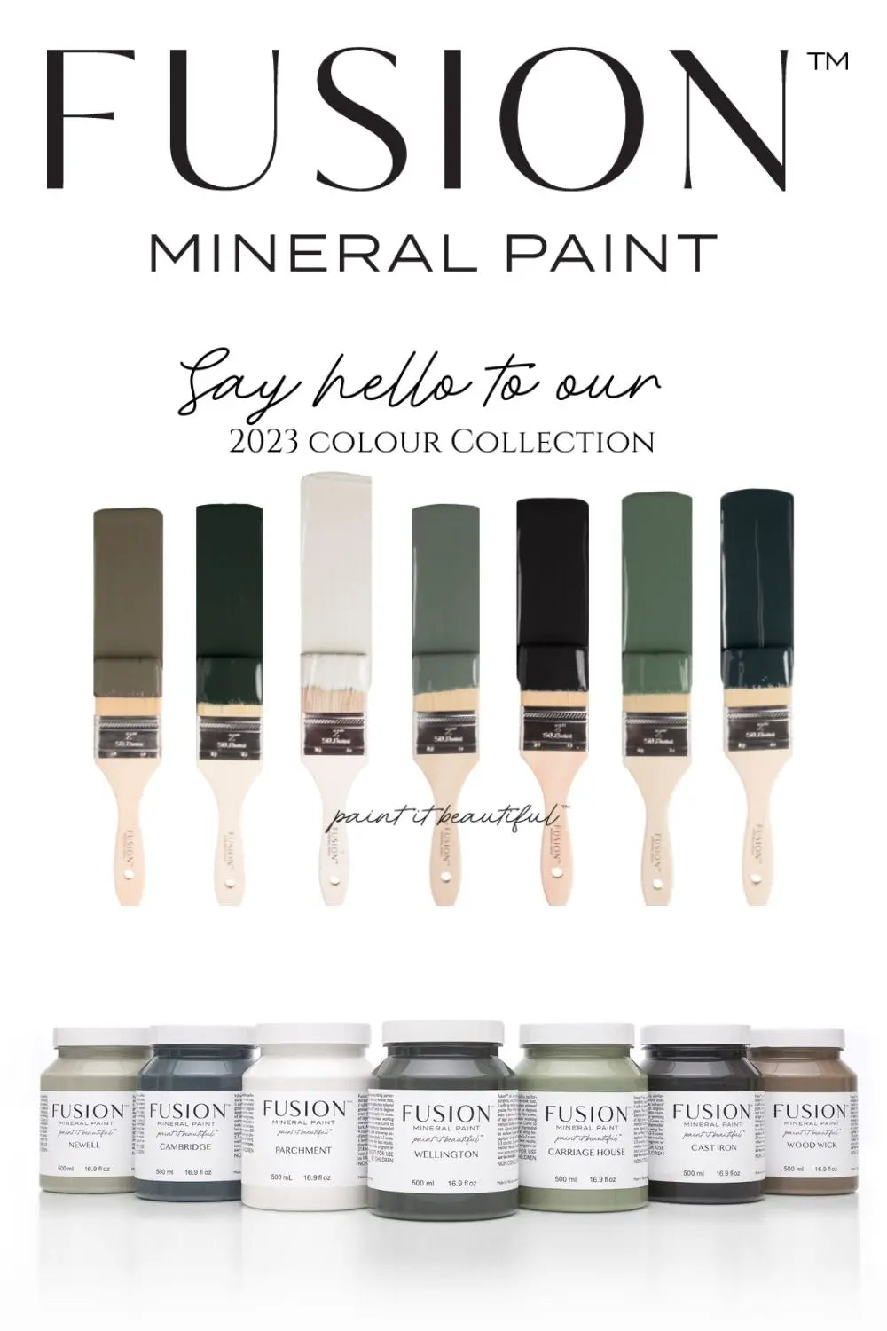 A Comparative of the New Colour Release from Fusion Mineral Paint