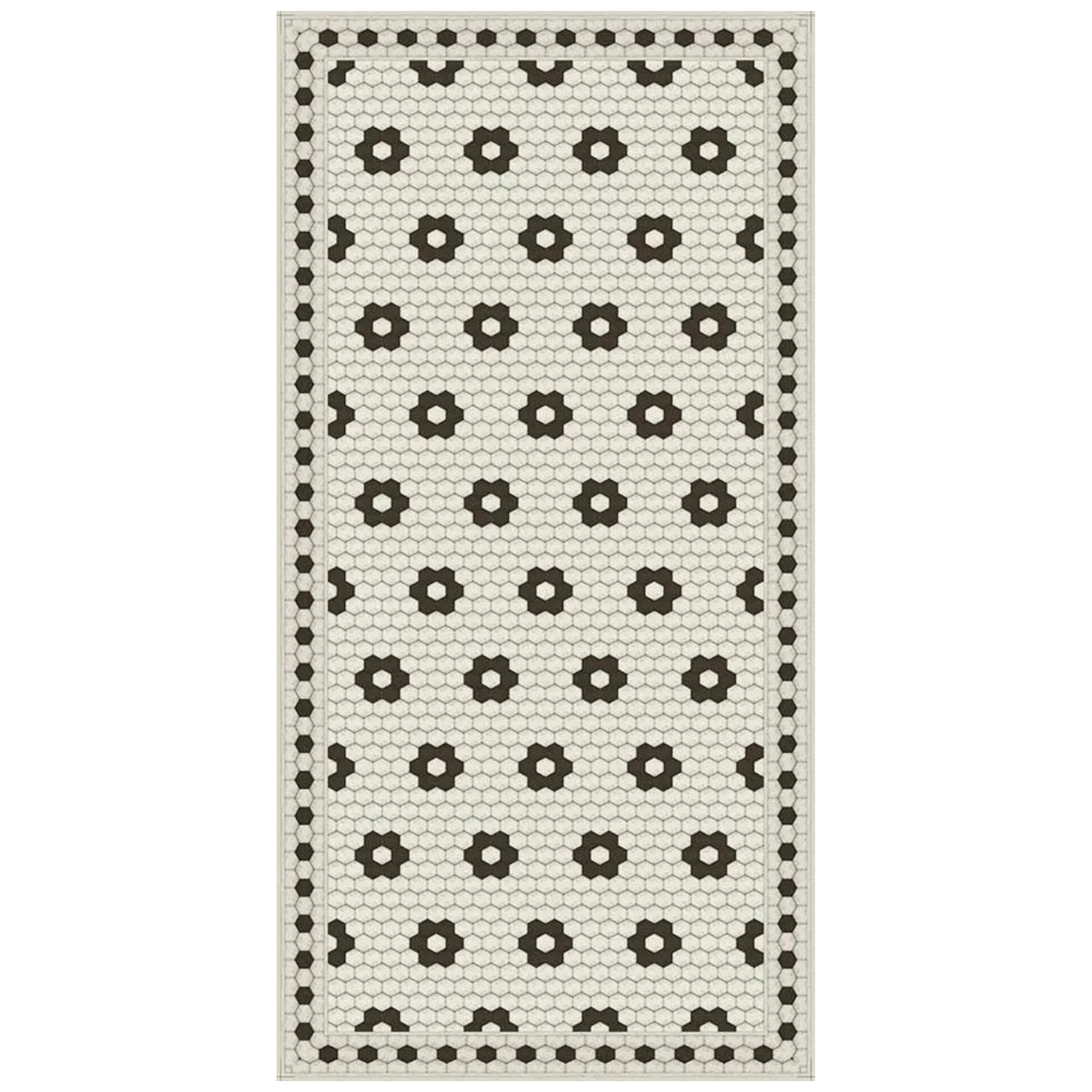 Adama Petite Fleur Vinyl Rug