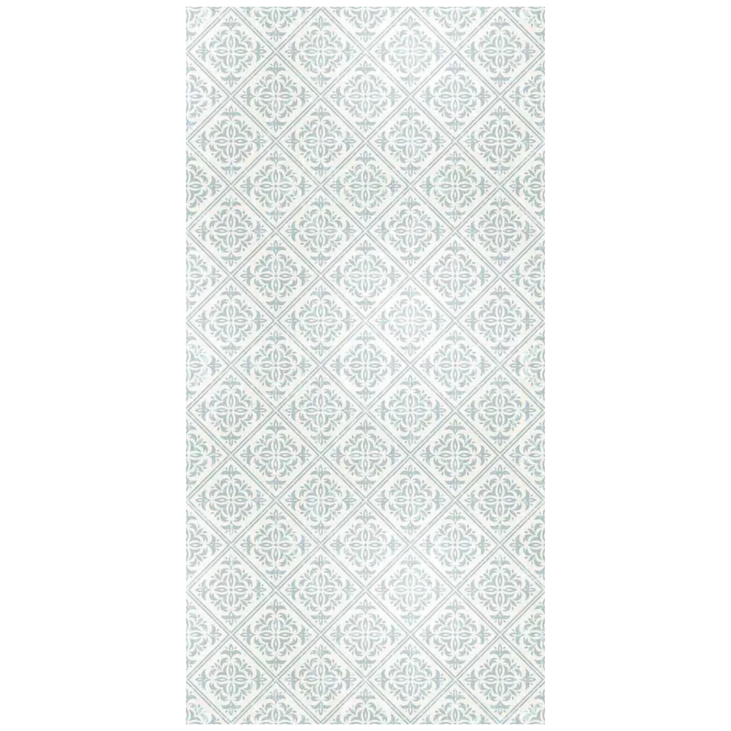 Adama Menorca Vinyl Rug in Blue
