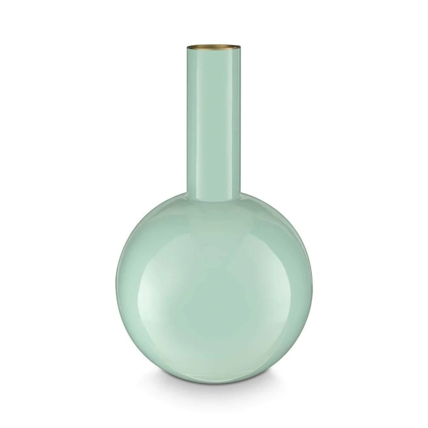 Medium Celadon Blue Bulb Style Pip Studio Vase