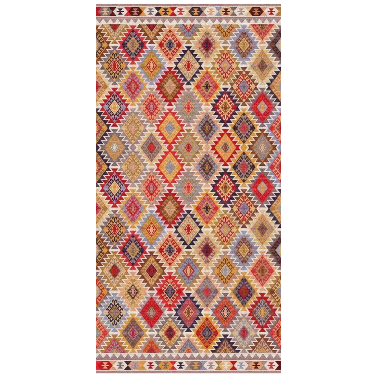 Tapis en vinyle Adama Taco en orange