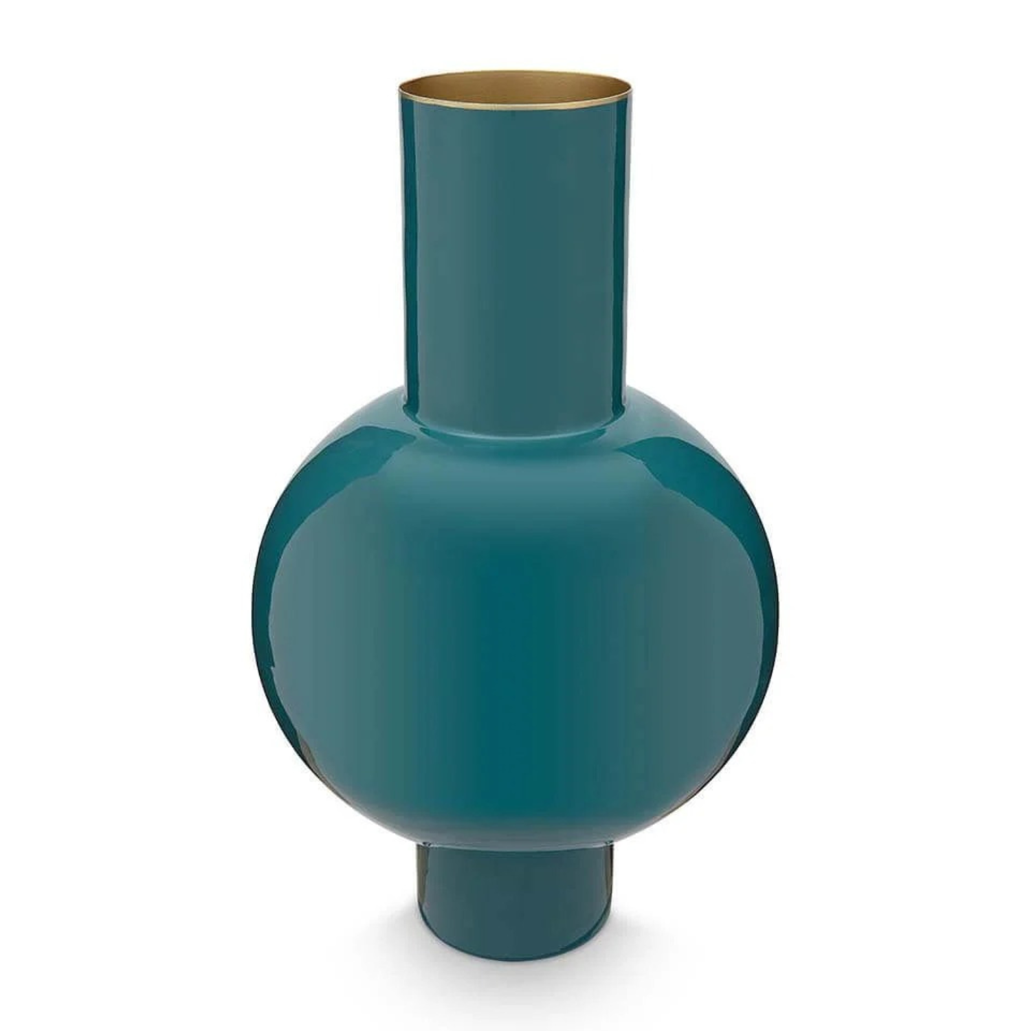 Large Teal Green Pip Studio Vase