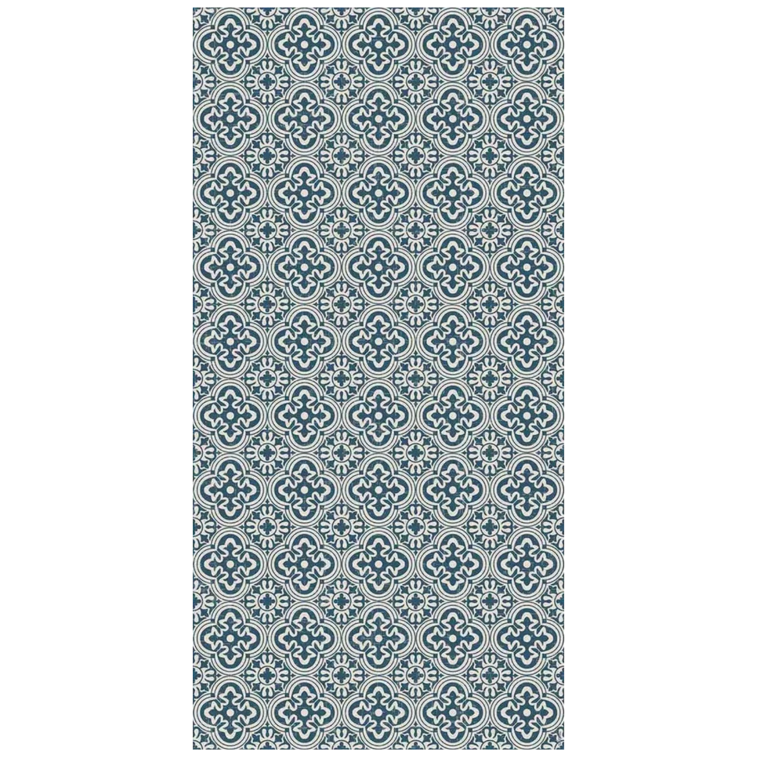 Tapis en vinyle Adama Costa en bleu