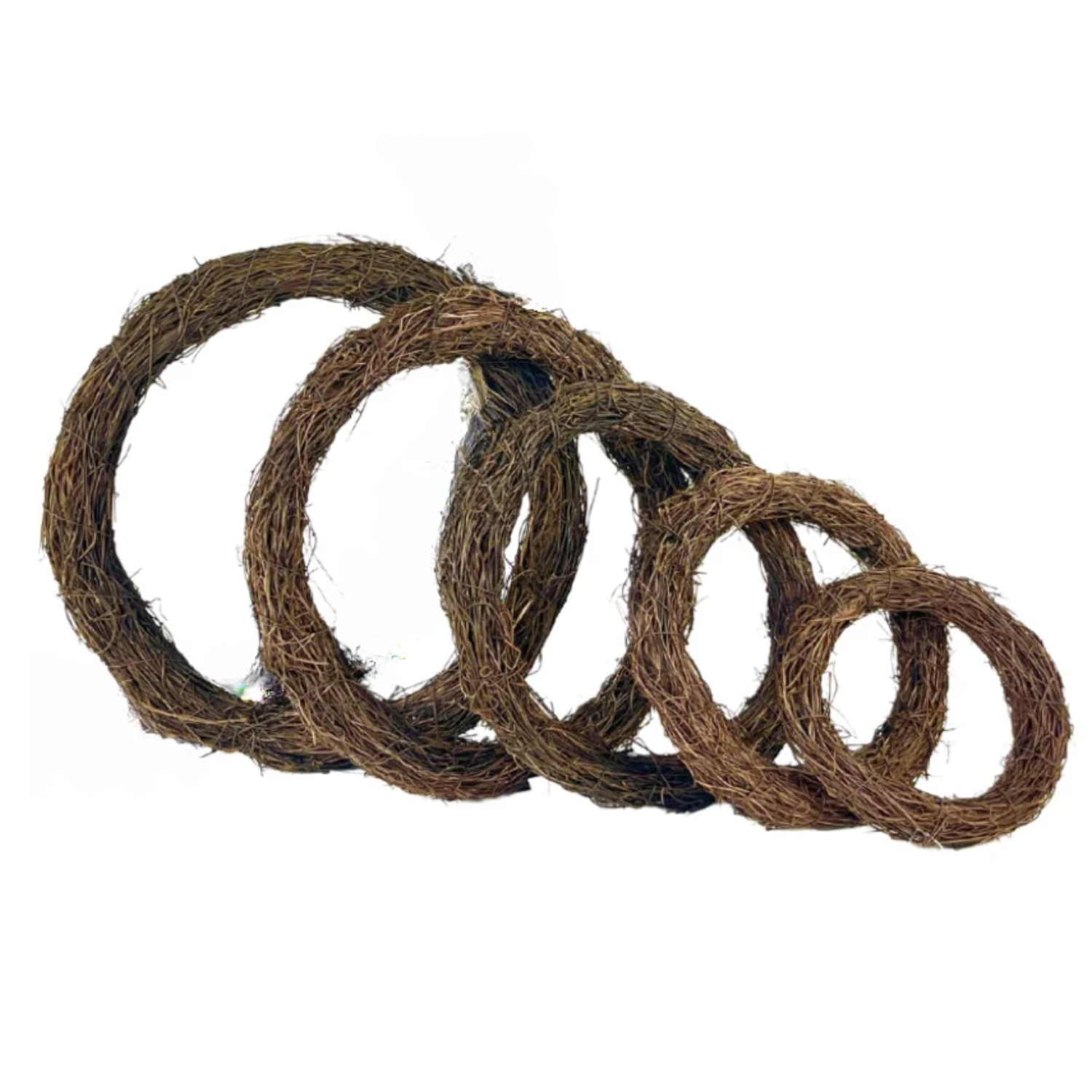 Natural Salim Grass Wreath Forms