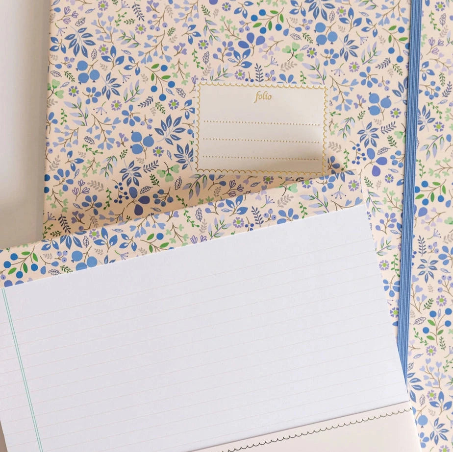 Floral Notepad Folio at Home Smith