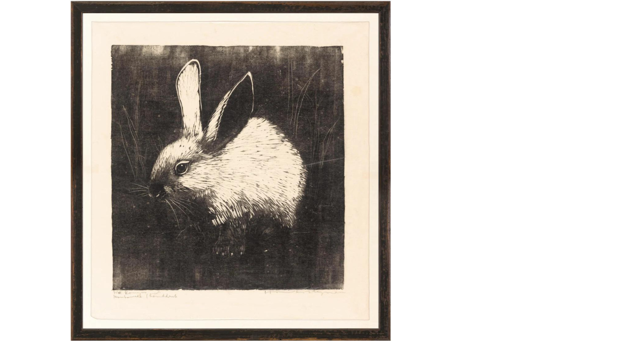 Framed animal sketch art prints at Home Smith