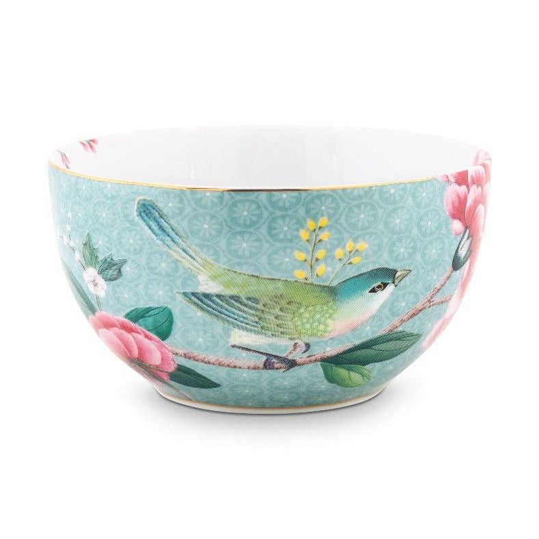 Blushing Birds Porcelain Bowl at Home Smith