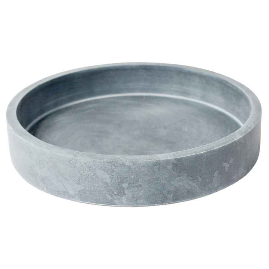 natural round soapstone trays at Home Smith