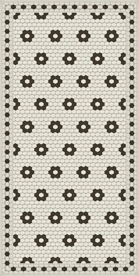 Home Smith Adama Petite Fleur Vinyl Rug Adama Vinyl Mats