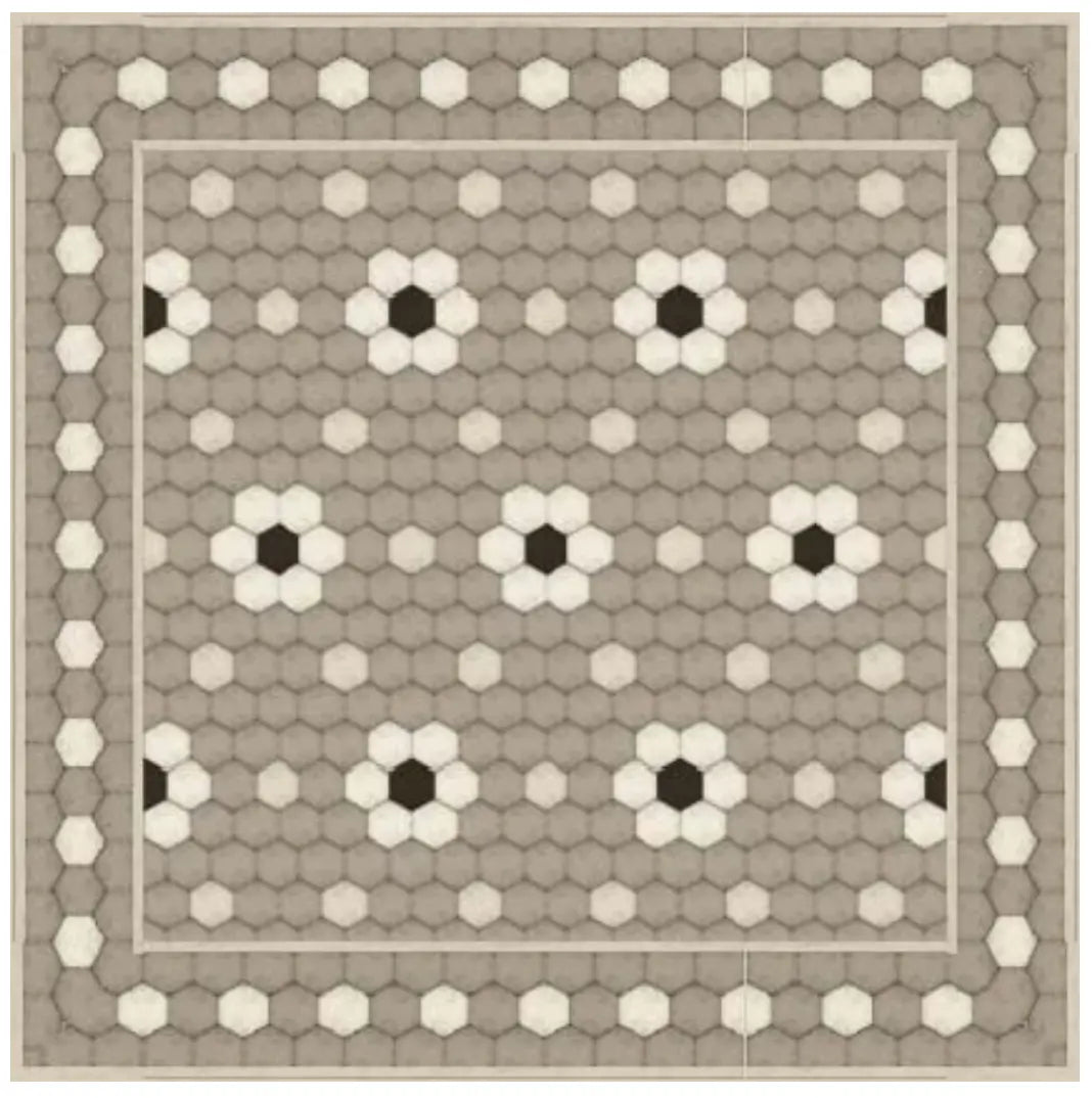 Home Smith Adama Petite Fleur Vinyl Rug Adama Vinyl Mats