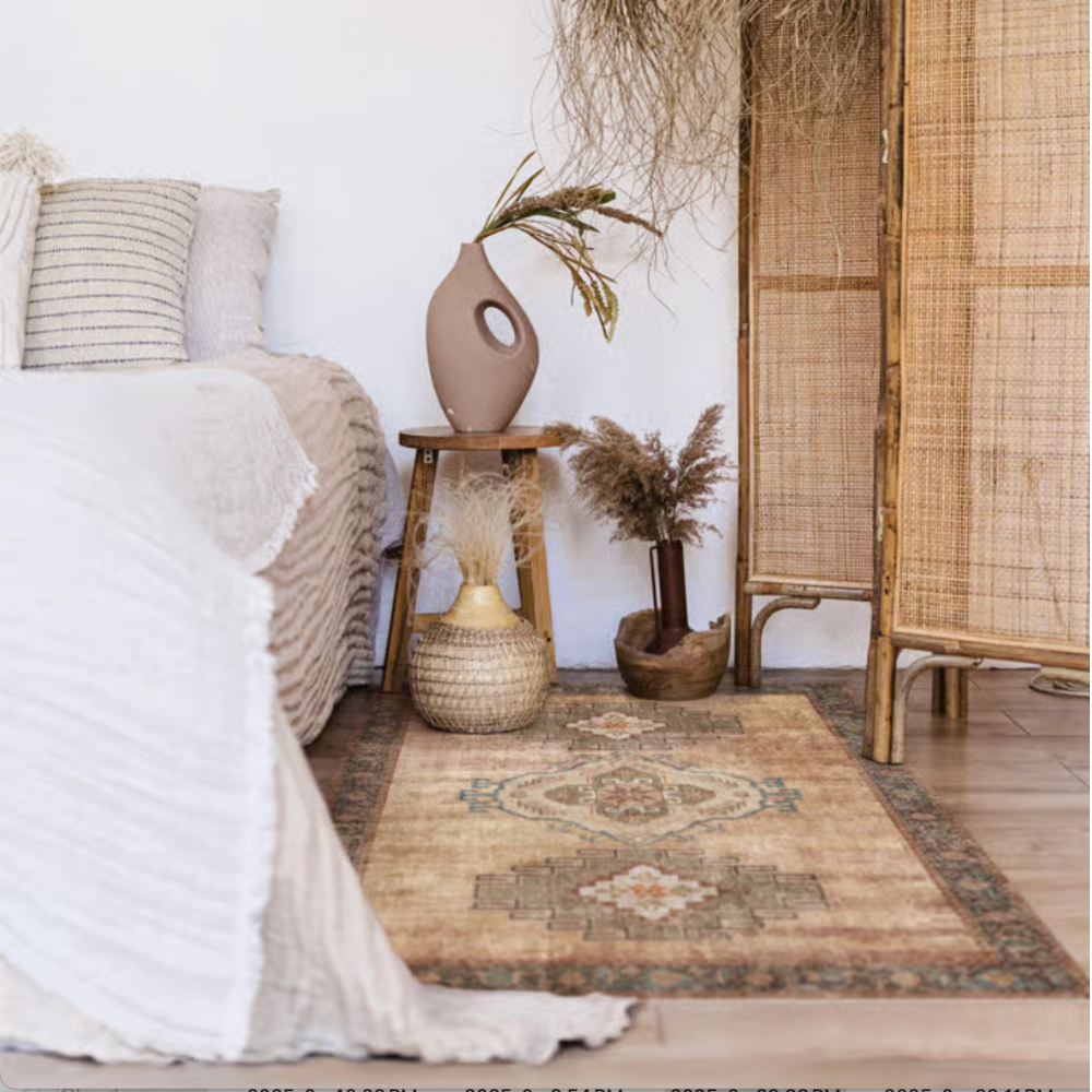 Adama Camina Vinyl Rug at Home Smith