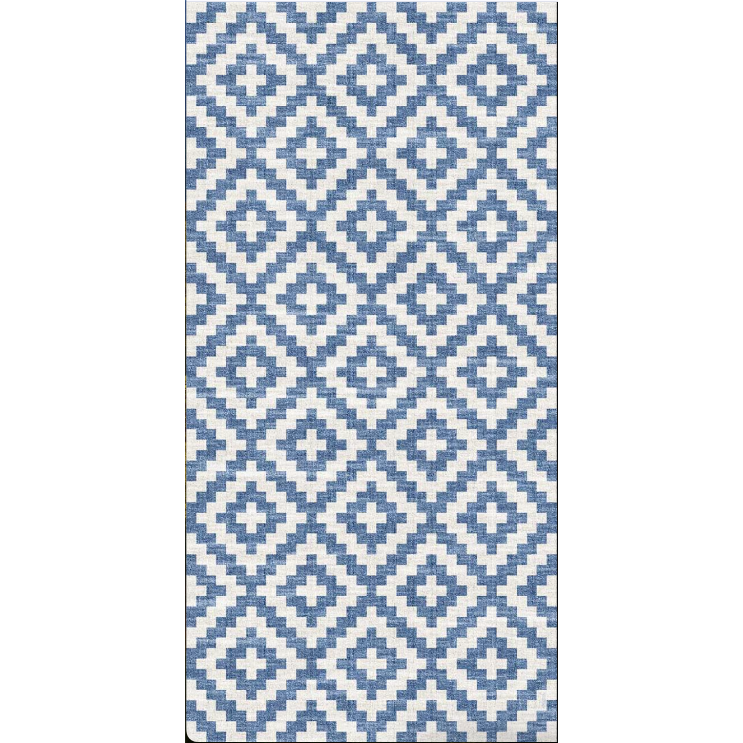 Adama Game in Blue Vinyl Rug at Home Smith