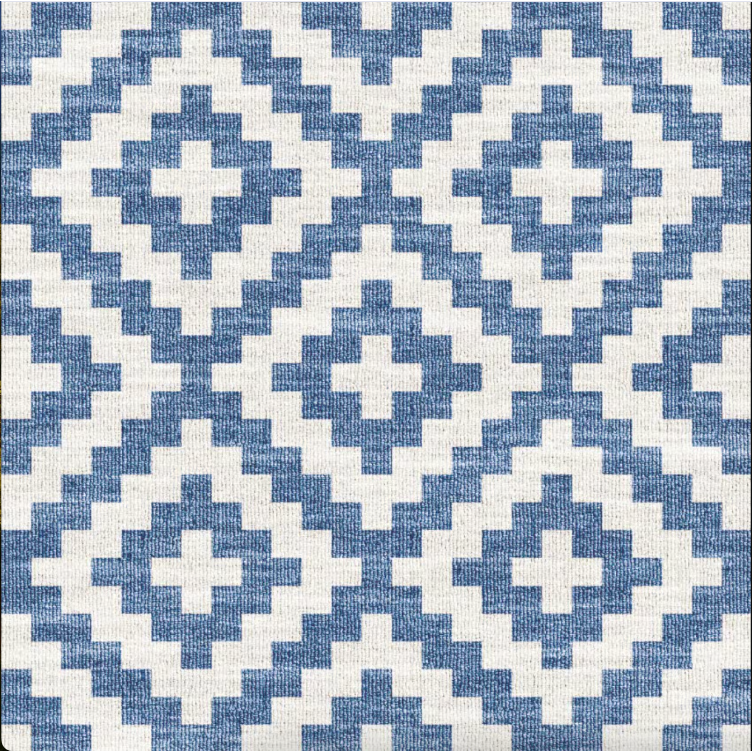 Adama Game in Blue Vinyl Rug at Home Smith