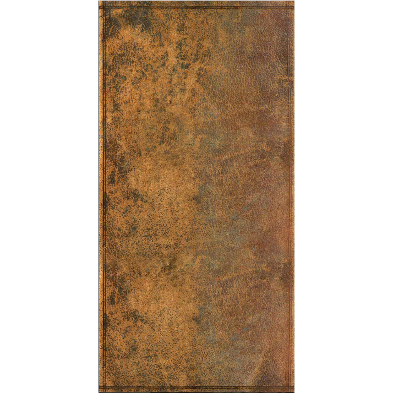 Adama Leather Vinyl Rug in Brown at Home Smith