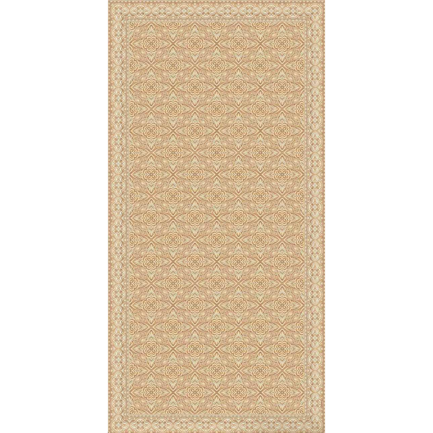 Adama Surf in Gold Vinyl Rug at Home Smith