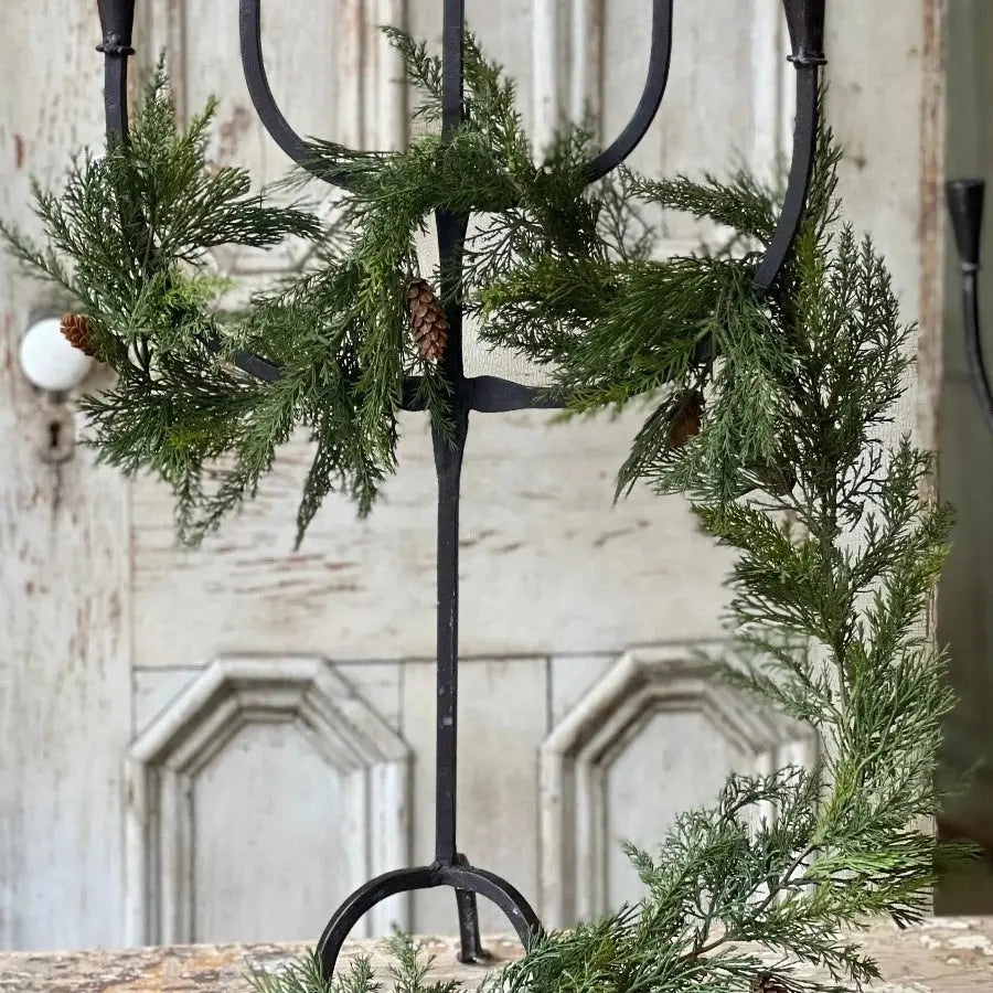 Home Smith Advent Greens Garland Lancaster Home Holiday Garlands, Hangings & Swags