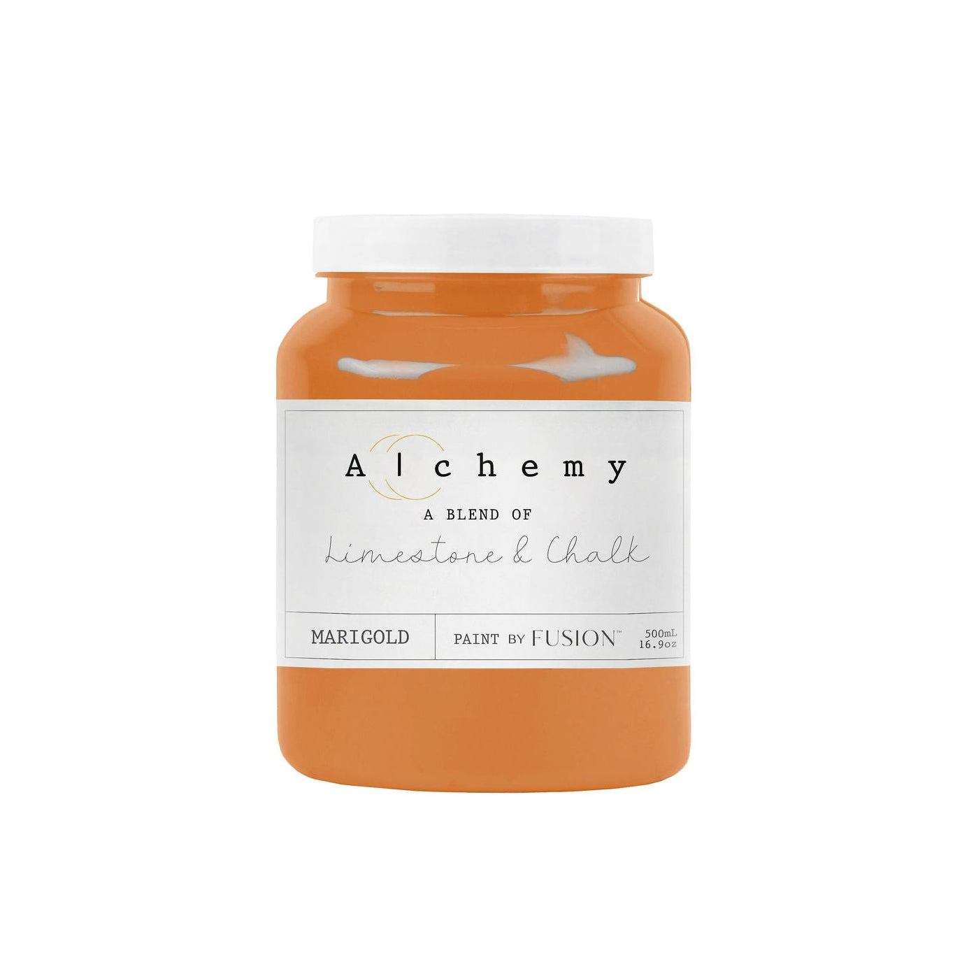 Alchemy Limestone and Chalk Furniture Paint by Fusion in Marigold at Home Smith