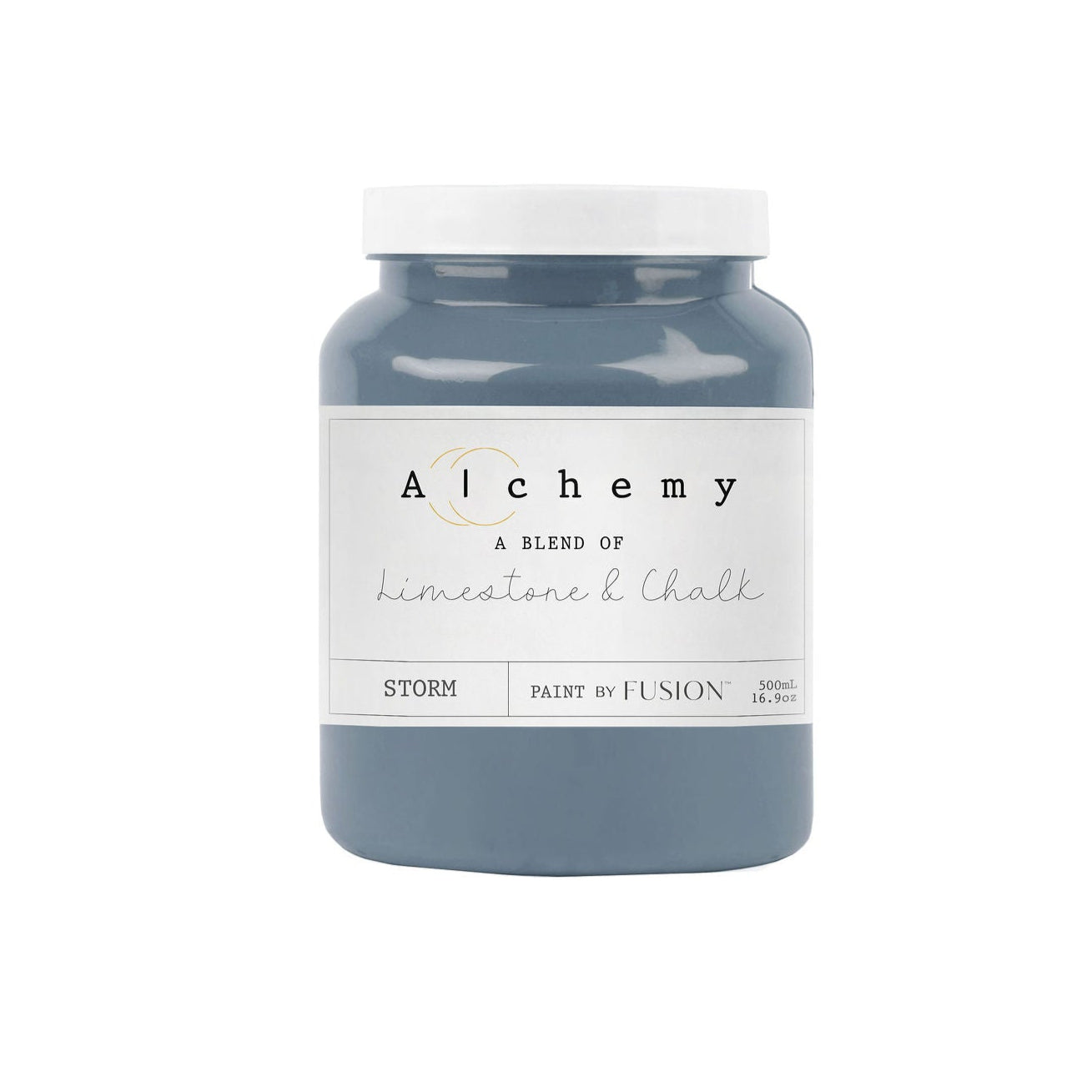 Alchemy limestone and chalk furniture paint by Fusion in Storm at Home Smith