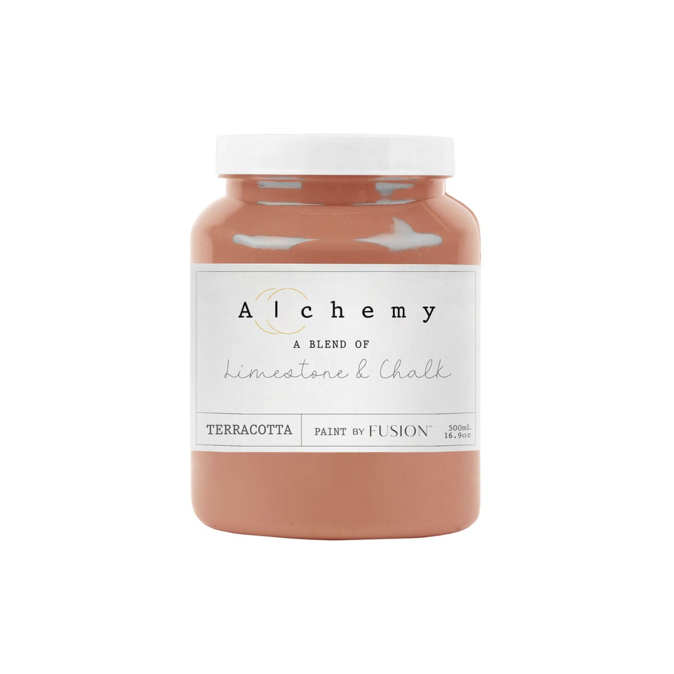 Alchemy Limestone and Chalk Furniture Paint by Fusion in Terracotta at Home Smith